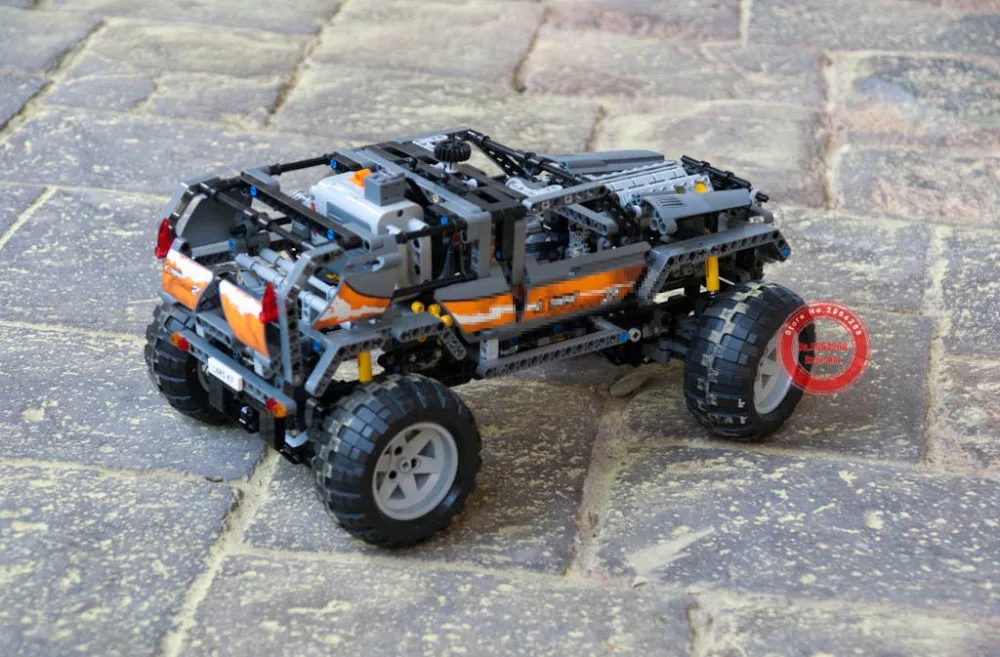Новый MOC мотор функции питания от Roader Fit Technic модель строительные блоки кирпичи