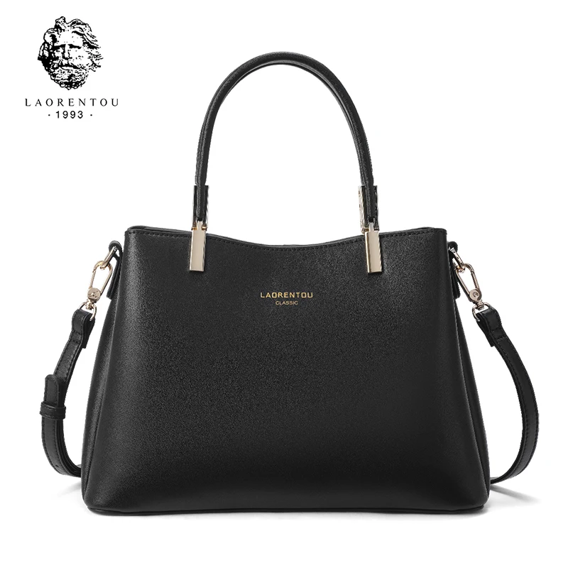Сумка LAORENTOU женская с ручками сверху тоут через плечо роскошный саквояж на