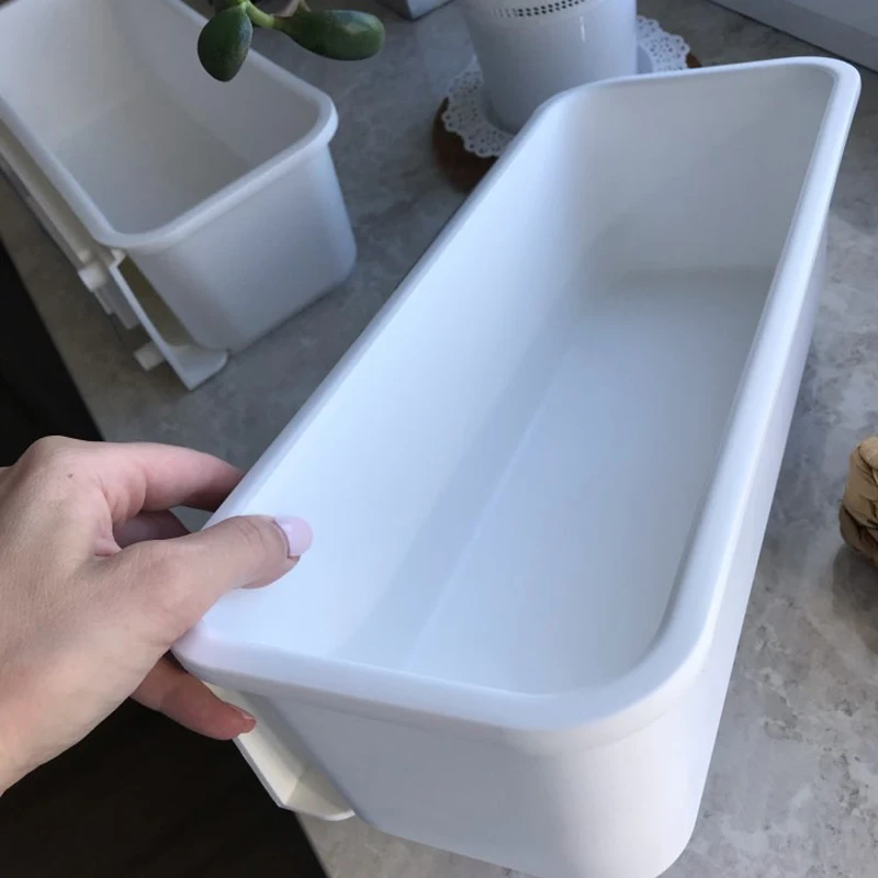 

2 Pcs Multifunctional Hanging Storage Basket Wall-Mounted Storage Kitchen Drawer Shelf Rack Cabinet Push-Pull Basket