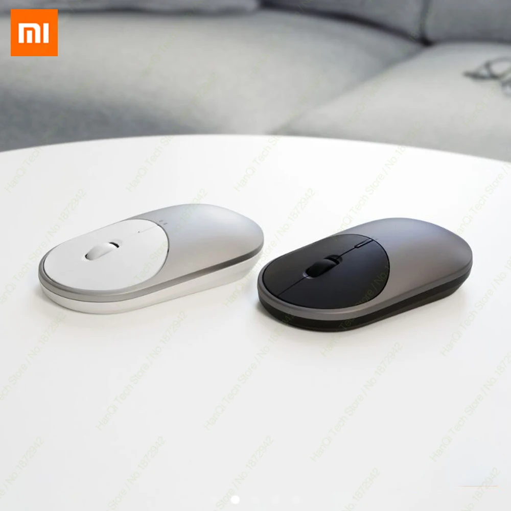 Портативная мышь Xiaomi 2 режима подключение 1200 точек/дюйм-4000 точек/дюйм