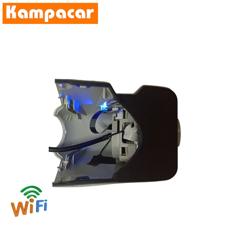 Kampacar автомобиля беспроводной доступ в Интернет, DVR камеры для Audi A3 седан A1 A2 A4 A6 Q5 A7 A8 d2 q7 и формирующая листы для кровли 4 м A3 q3 Авто Регистраторы