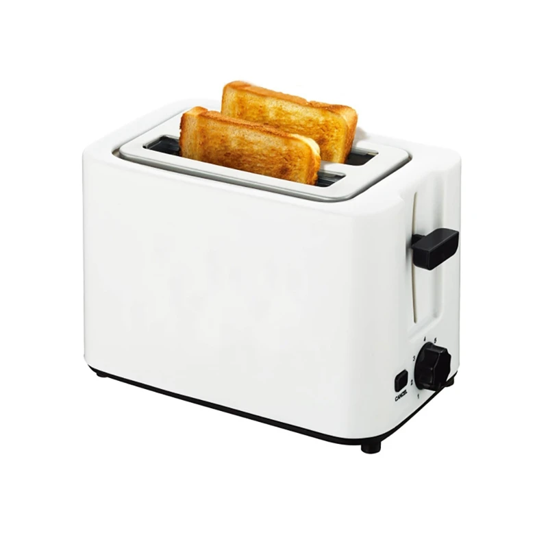 

Электрический тостер, 2 ломтика, автоматическая машина для выпечки хлеба, тостер, сэндвич-гриль, духовка, бытовая для завтрака, вилка стандар...