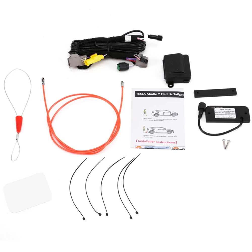 

Car Electric Tailgate Kick Front Trunk Storage Box Control Intelligent Modified Leg Foot Sensor For Tesla Model 3 Y 2021