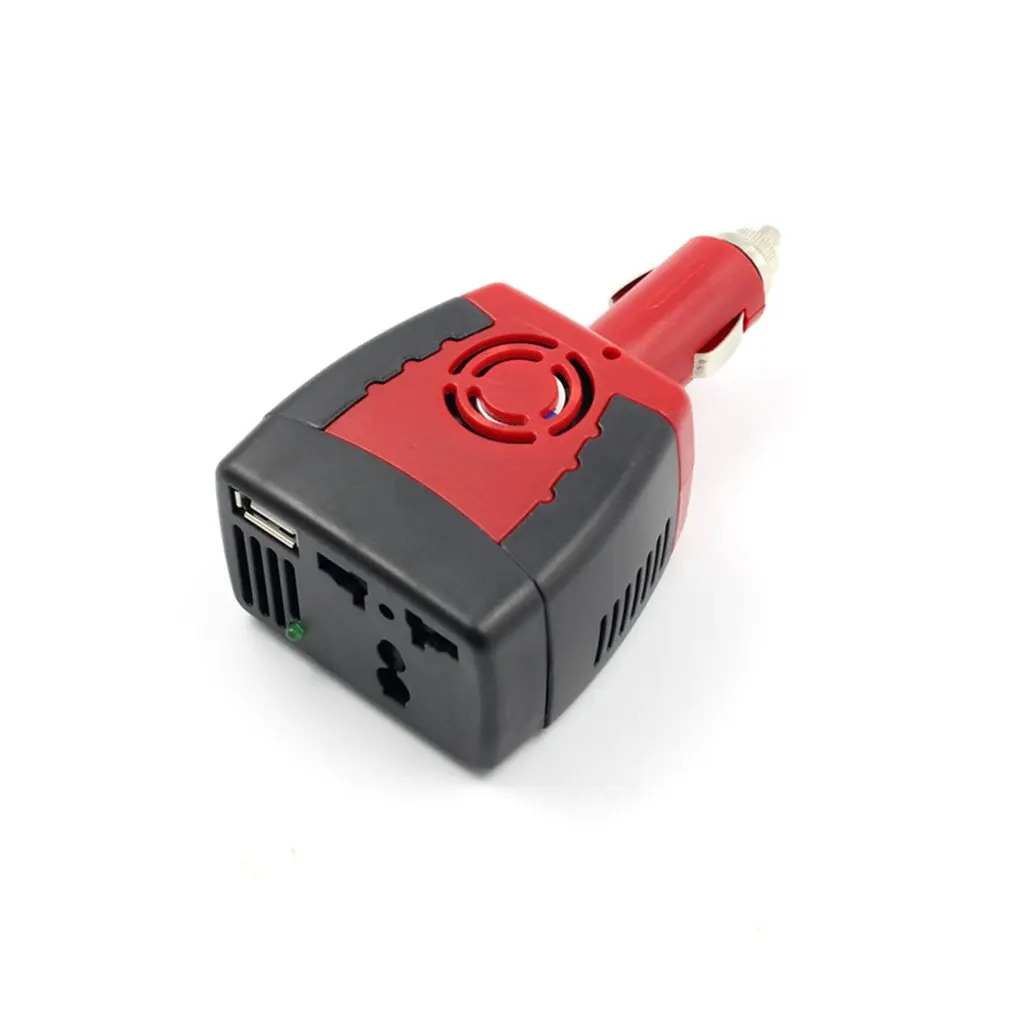 150W DC 12V дo AC 220V Мощность инвертор Напряжение усилитель мини Порты и разъёмы в