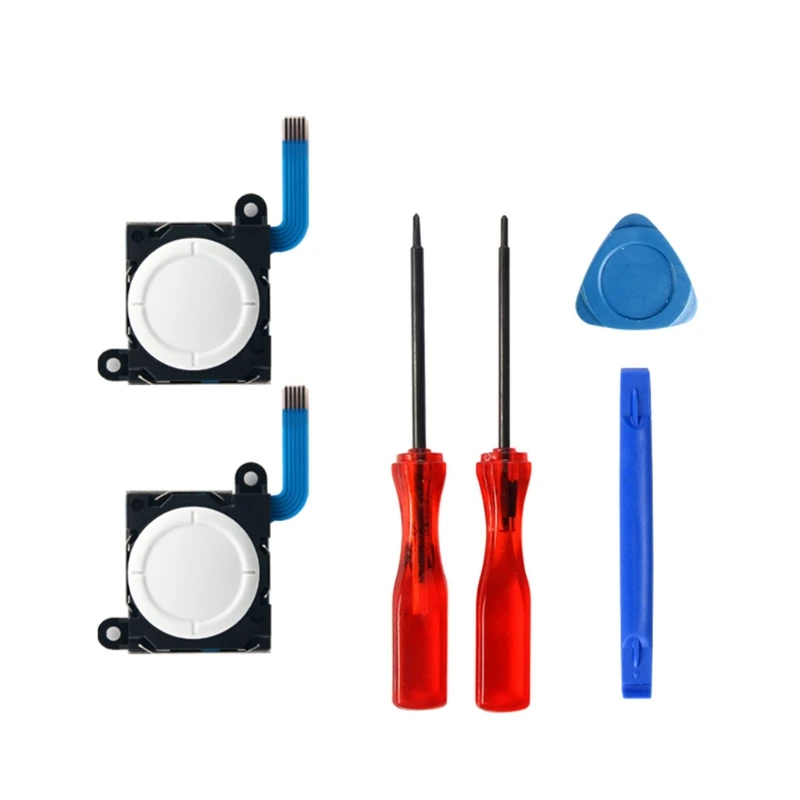 6 шт./компл. 3D аналоговые Сенсор джойстик для пальца палочка комплект Nintendo Switch NS