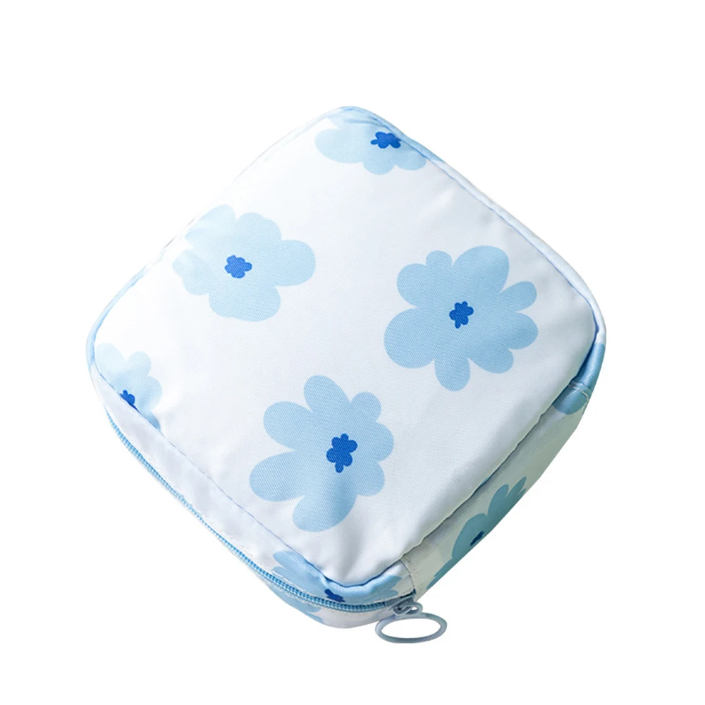 

Waterproof Tampon Storage Bag Cute Sanitary Pad Pouches Portable Makeup Lipstick Key Earphone Data Cables Organizer