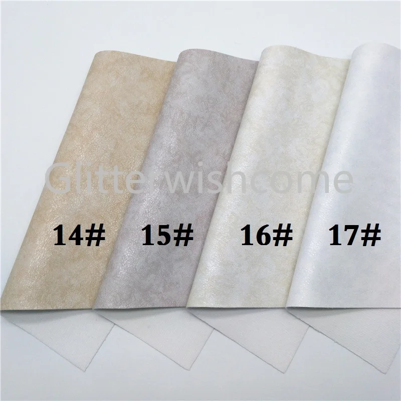 Glitterwishcome 21X29 см A4 размер винил для бантов блестящая искусственная ткань, синтетическая кожа искусственная кожа листы для бантов, GM543A