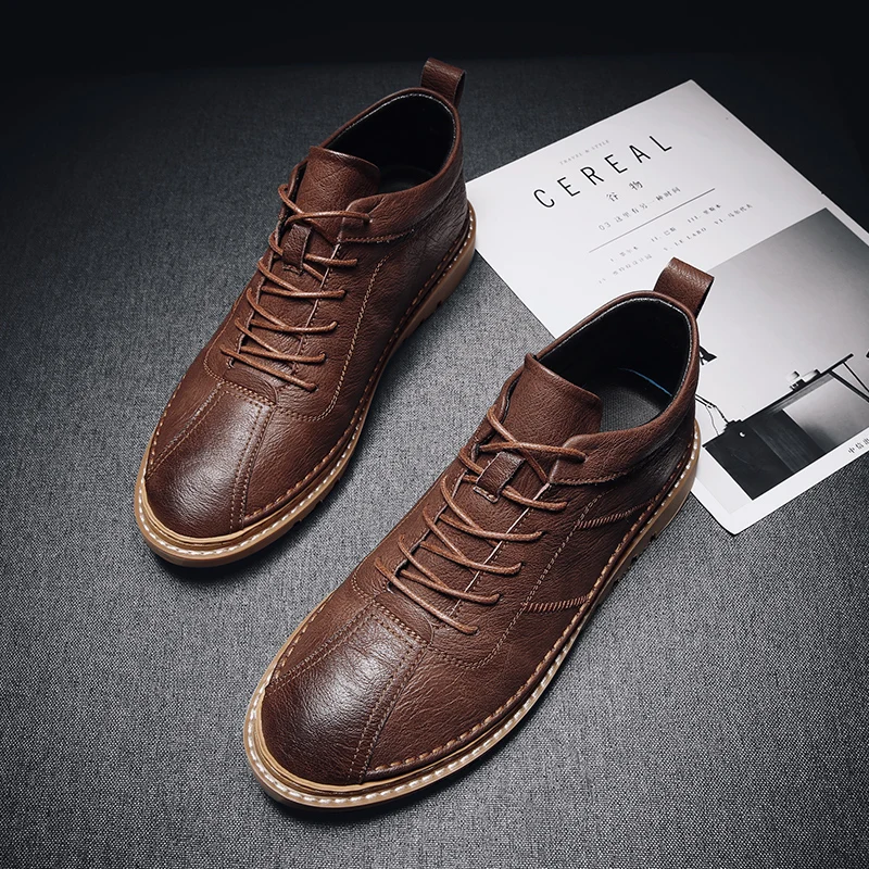 

Sports Casual Shoes Black Casual Shoes Sport Men Sneaker Man For Spring Leather Flat Fashion Shoe Zapatos Casuales Male