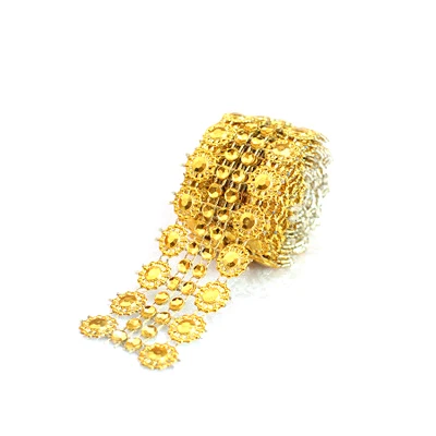 Лента из стразов золотого и серебряного цветов мотивы лента с кристаллами сделай