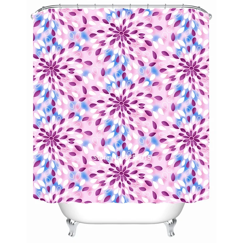 

Boreal Europe Wind Is Small Pure and Fresh Cartoon Green Leaf Flower Geometric Pattern Bath Curtain Adult Household Adornment
