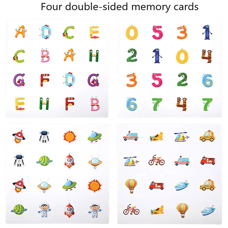 

Kids Wooden Puzzle Toy Memory Match Chess Game Memory Chess Early Educational Family Party Table Game For Children Hot Sale