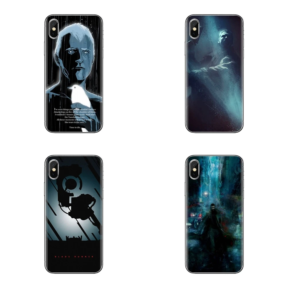 Лезвие бегун (1982) минимальный фильм для iPhone XS Max XR X 4 4s 5 5S 5C SE 6 6S 7 8 Plus samsung Galaxy J1 J3 J5 J7