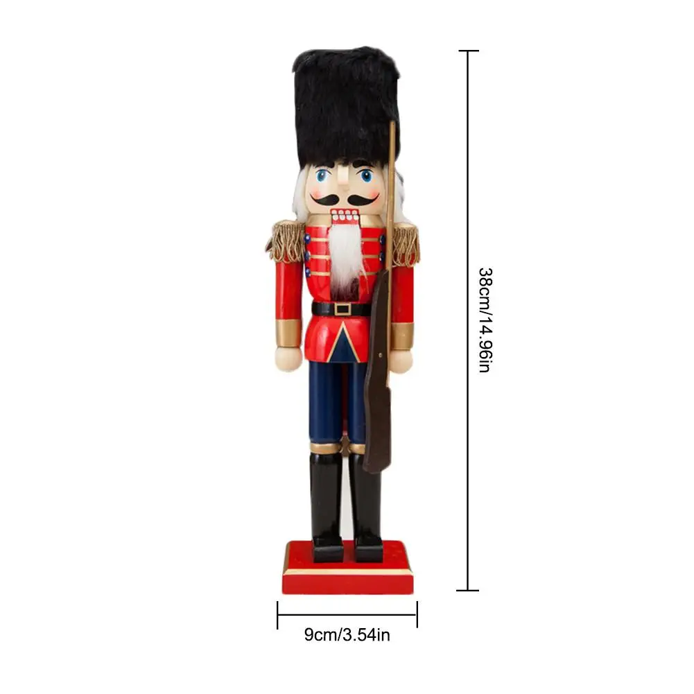 Nutcracker Puppet Creative Christmas Ornament British Style King/Soldier Doll Gift for Children Friend Company | Дом и сад