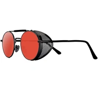 2020 new retro round metal sunglasses men women sun glasses brand designer steampunk vintage glasses round shades uv400