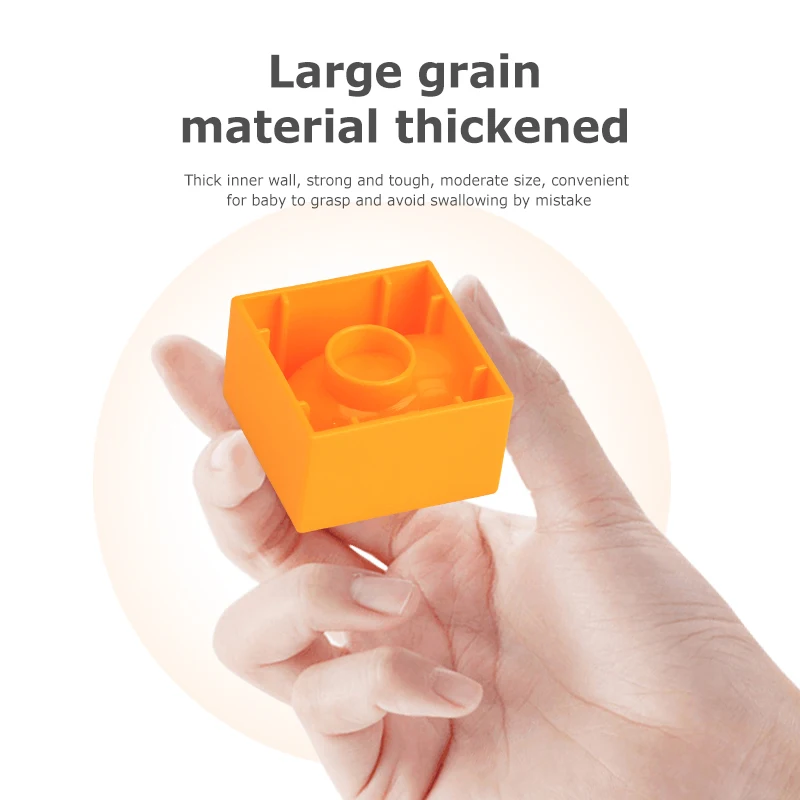 

225pcs Building Blocks Park Children's Educational Toys Gift Compatible Duploed Model Plastic Funnel Slide Blocks