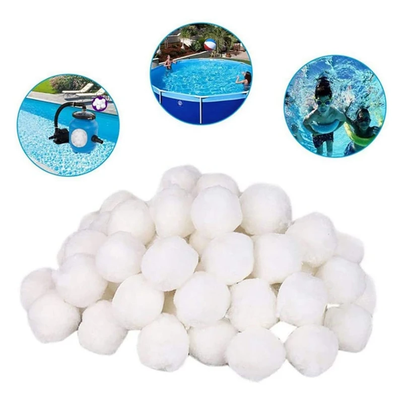 

Swimming Pool Filter Balls Special Fine Fiber Filter Ball, Lightweight Durable Pool Cleaning Balls for Swimming Pool