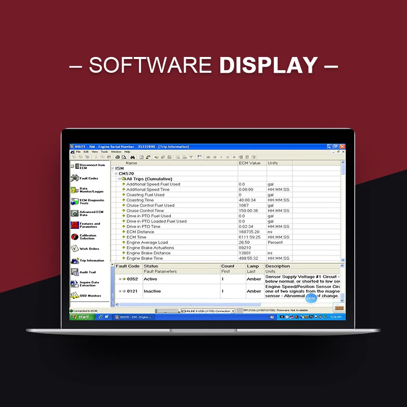 A ++ quali Встроенный 6 адаптер передачи данных сканер сверхмощный Полный 8 кабель