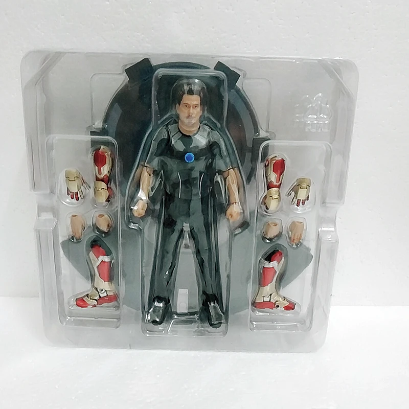 15 см Мстители Собрать Железный человек 3 Tony Stark анимированные куклы Супер Герои