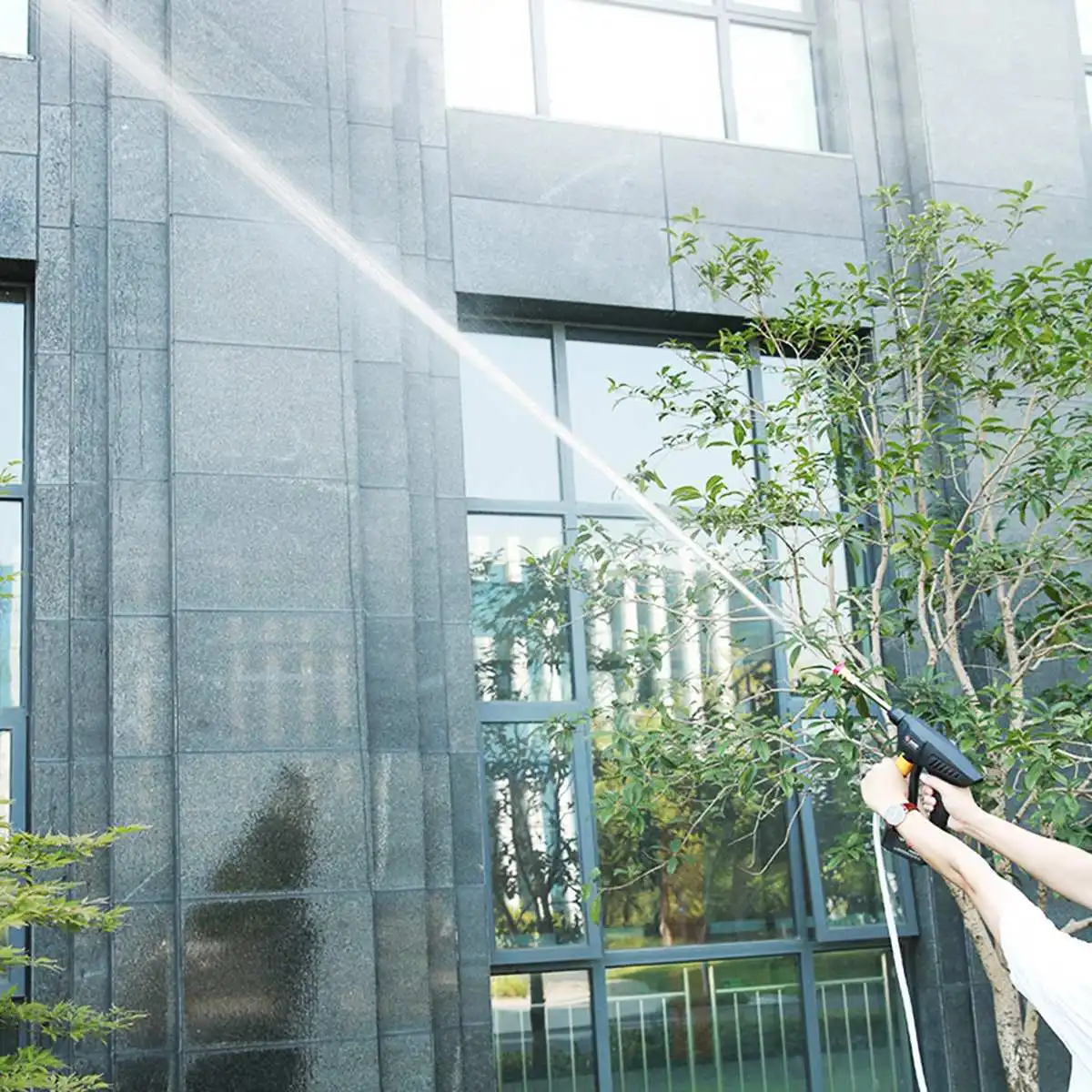 Pаспродажа Беспроводной водяной пистолет высокого давления 20000 мАч для автомойки, портативный пеногенератор для аккумулятора Makita