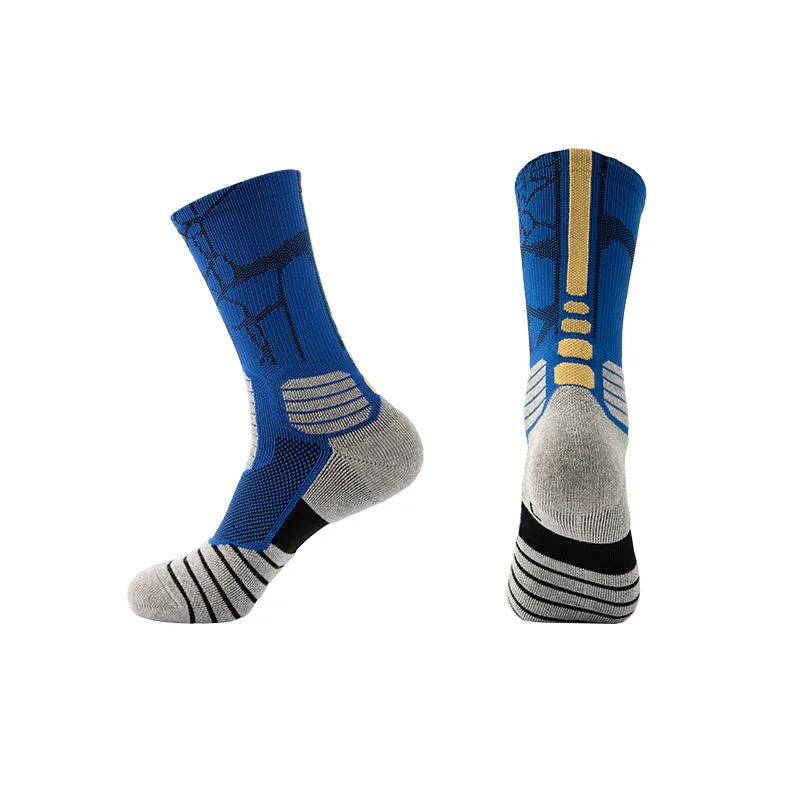 

2021 Professional Basketball Socks Men Towel Bottom Terry Elite Meias Cycling Hiking Outdoor Sport Calcetines