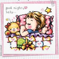 so386 diy craft stich cross stitch cute cartoon painting cotton fabric needlework embroidery crafts counted cross stitching kits