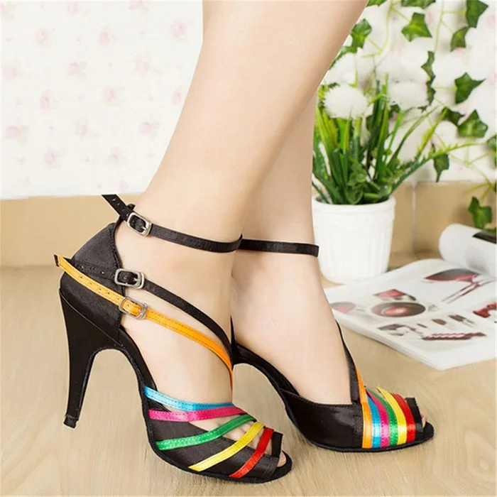 В наличии опт и розница обувь для сальсы высокий каблук черный телесный серый