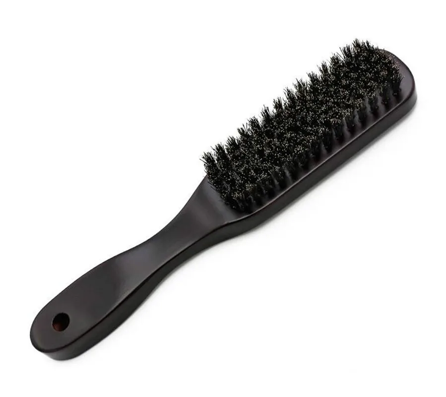 

Wood Handle Boar Bristle Cleaning Brush Hairdressing Men Beard Brush Anti Static Barber Hair Styling Comb Shaving Tools