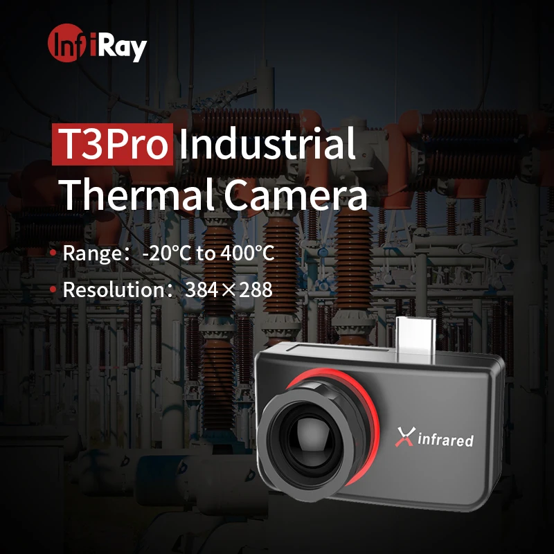 InfiRay Thermal Imaging Camera Imager Android Phone Type-C Module Night Vision for Trouble Inspection T3S/T3Pro | Спорт и