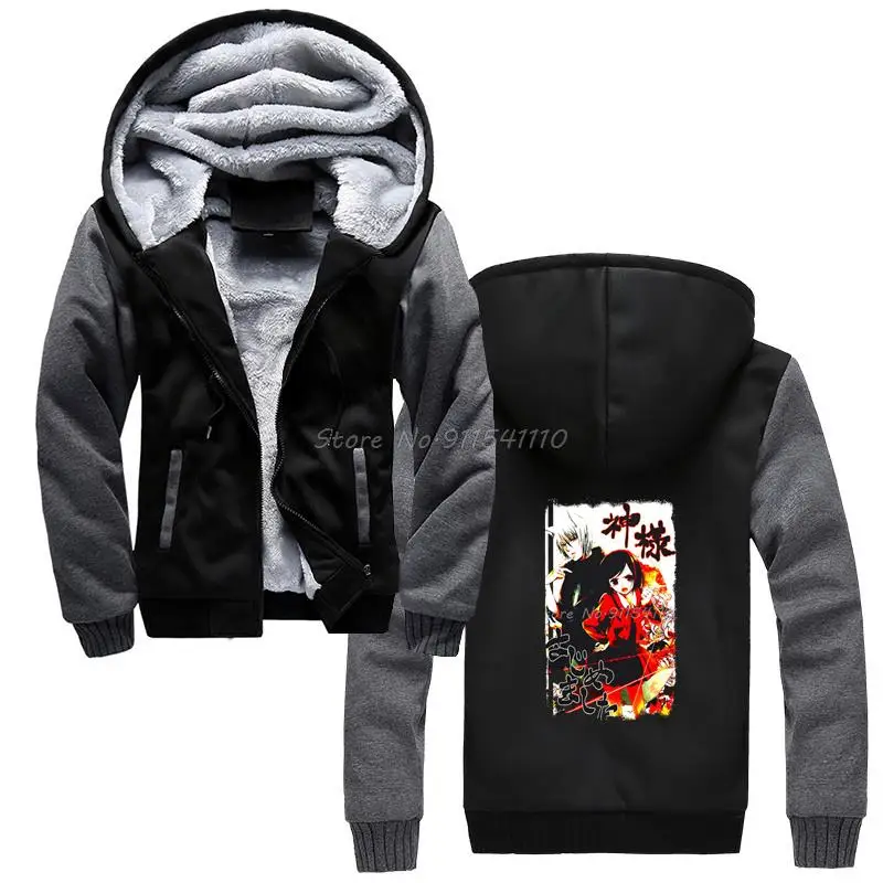 

Main Members hoodie Kamisama Kiss Nanami Anime Men Winter Thicken Hooded Hoodies Sweatshirt Streetwear