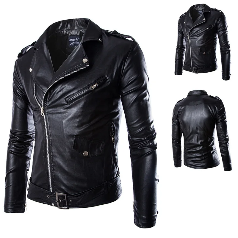 

2021 New Fashion Motorcycle Leather Clothes British White Washed Leather Clothes