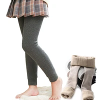 2020 girls leggings velvet pants for kids winter cashmere trousers warm teenager leggings 1 12years