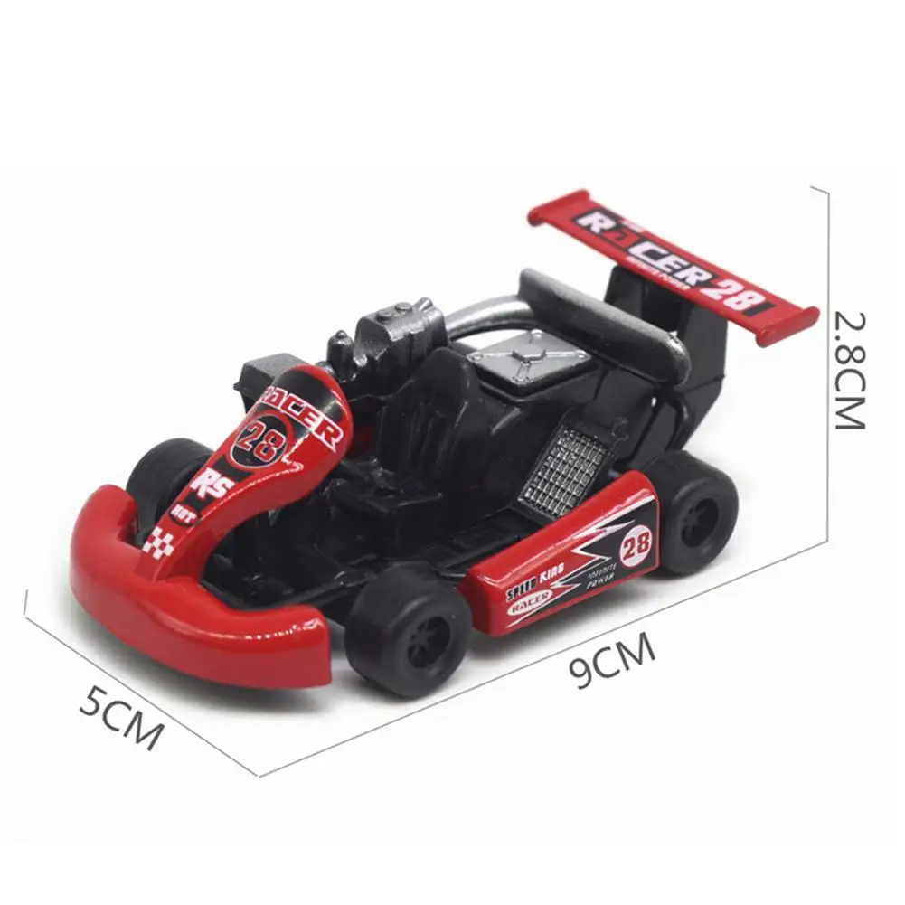 

Mini Alloy Pull Back Kart Model Racing Simulation Car Model Toy Children Collection Gift