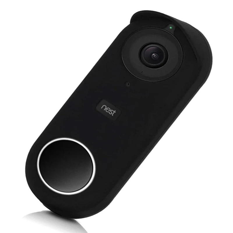

Silicone Protective Case For Nest Hello Video Doorbell UV Weather Resistant Waterproof Night Vision Silica Cover