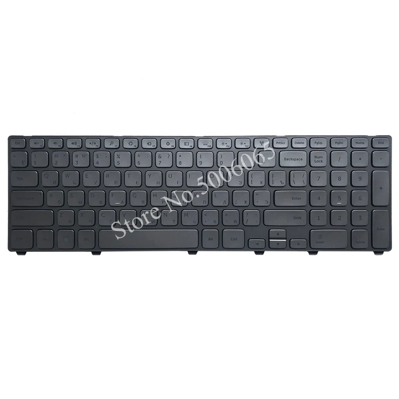 Новинка для Dell Inspiron 17 7000 7737 Клавиатура ноутбука с подсветкой серебристый