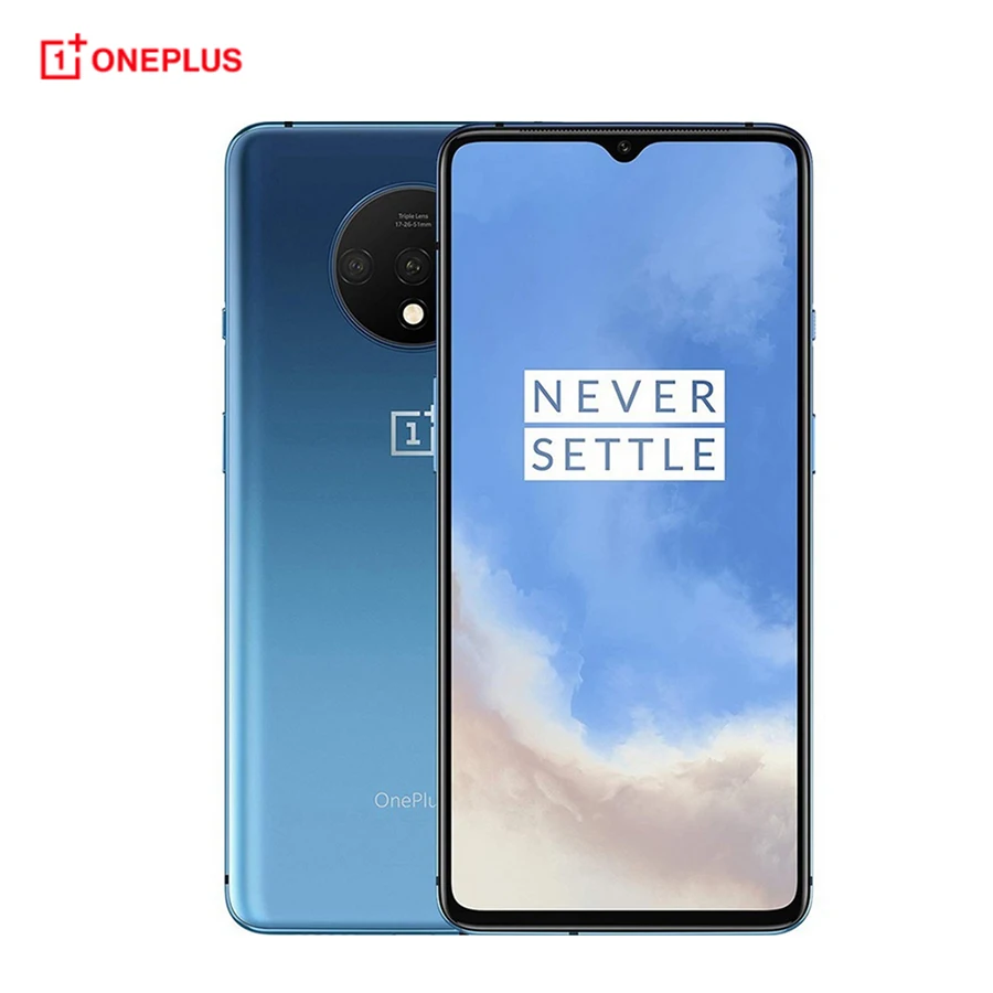 Глобальная прошивка Oneplus 7T 8GB 256 ГБ/128 Гб мобильный телефон Snapdragon 855 + 6 55 &quot20:9