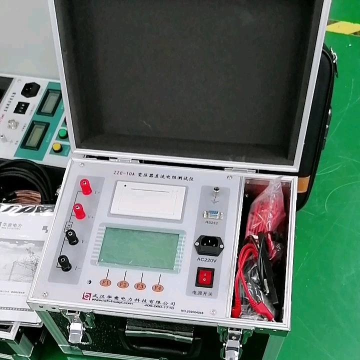 

Transformer DC Winding Resistance Ohmmeter Tester