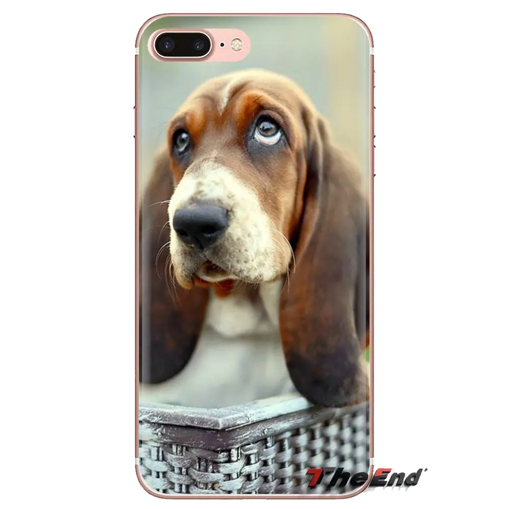Футболки с надписью I Love My Бассет-Хаунд собак щенков для huawei G7 G8 P7 P8 P9 Lite Honor 4C 5X 5C 6X