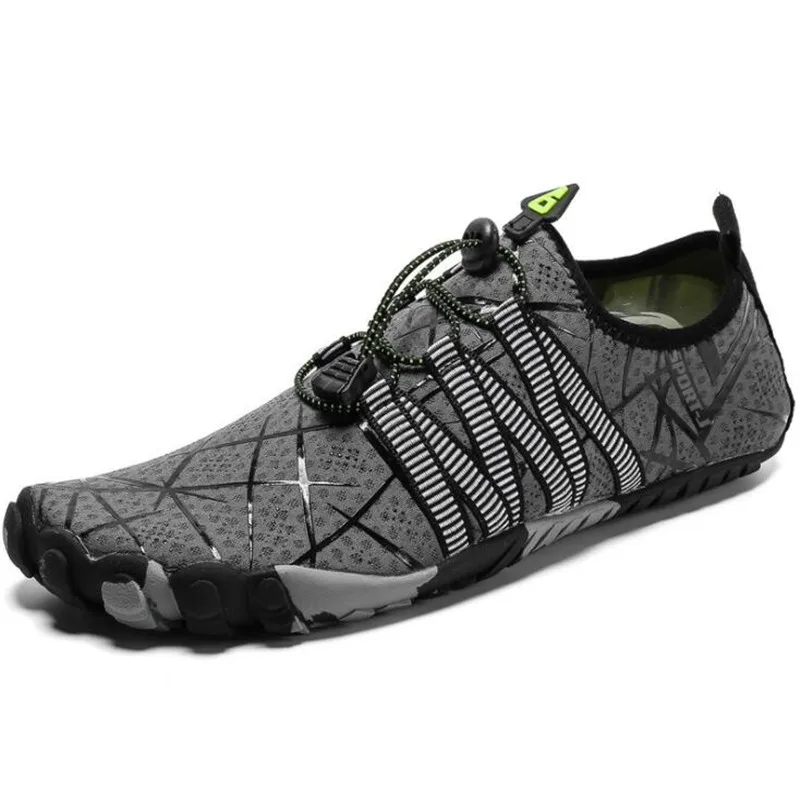 

Summer Breathable Leisur Men's Water Shoes Mesh Upsteam Outdoor Pool Beach Swim Drawstring Creek Diving Shoes Cheap Sports Shoes