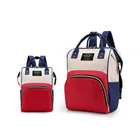 Для детских подгузников, Momy Оксфорд мешки контрастного Цвет большой Ёмкость мини рюкзак для женщин Анти-кражи дорожная сумка через плечо, сумка для Водонепроницаемый пакет