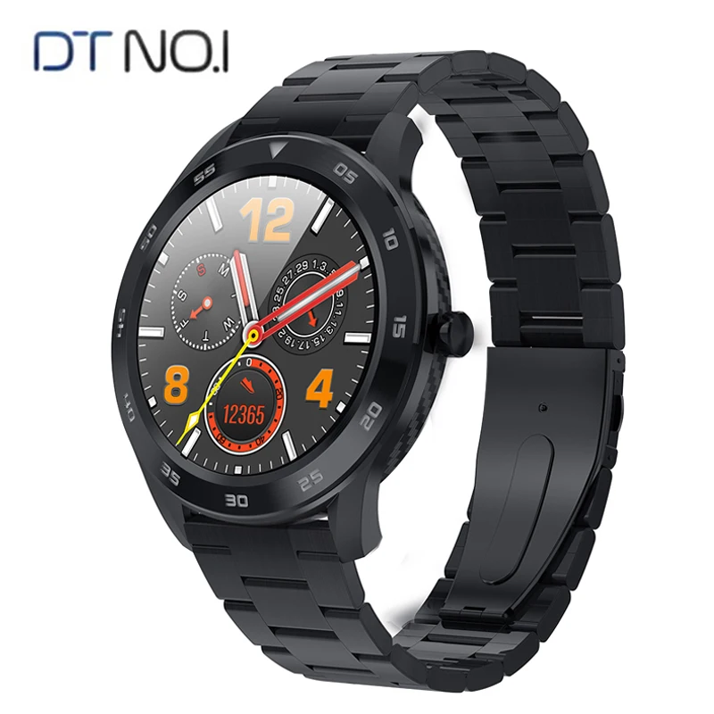 Смарт часы DT NO. I DT98 водонепроницаемые с Bluetooth сенсорный экран PPG пульсометр