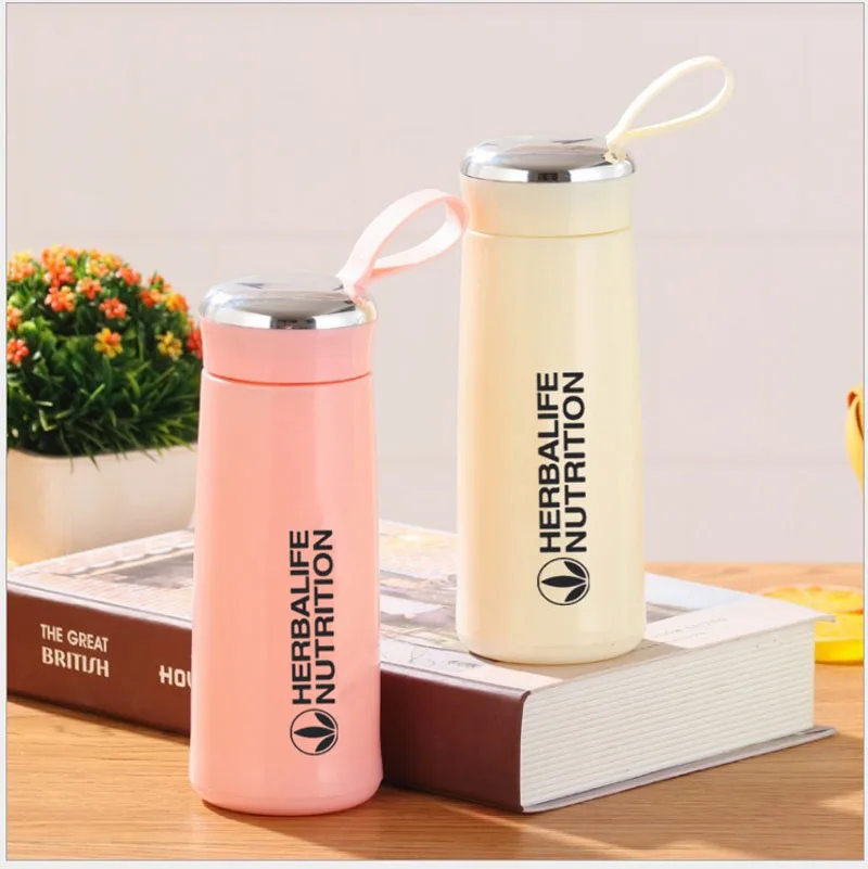 Бутылка Herbalife питательная для молочного коктейля креативная бутылка воды 400 мл