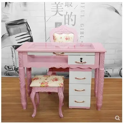 Маникюрный Стол и стул одинарный двойной Трехместный Европейский специальная