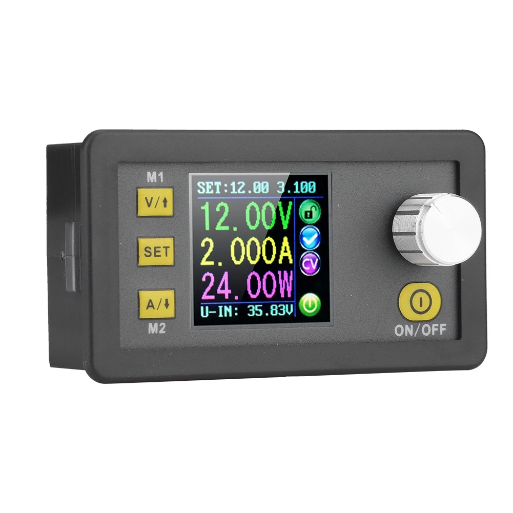 

DPS5005 Constant Voltage Programmable Step-down Power Supply Module Color LCD Buck Converter