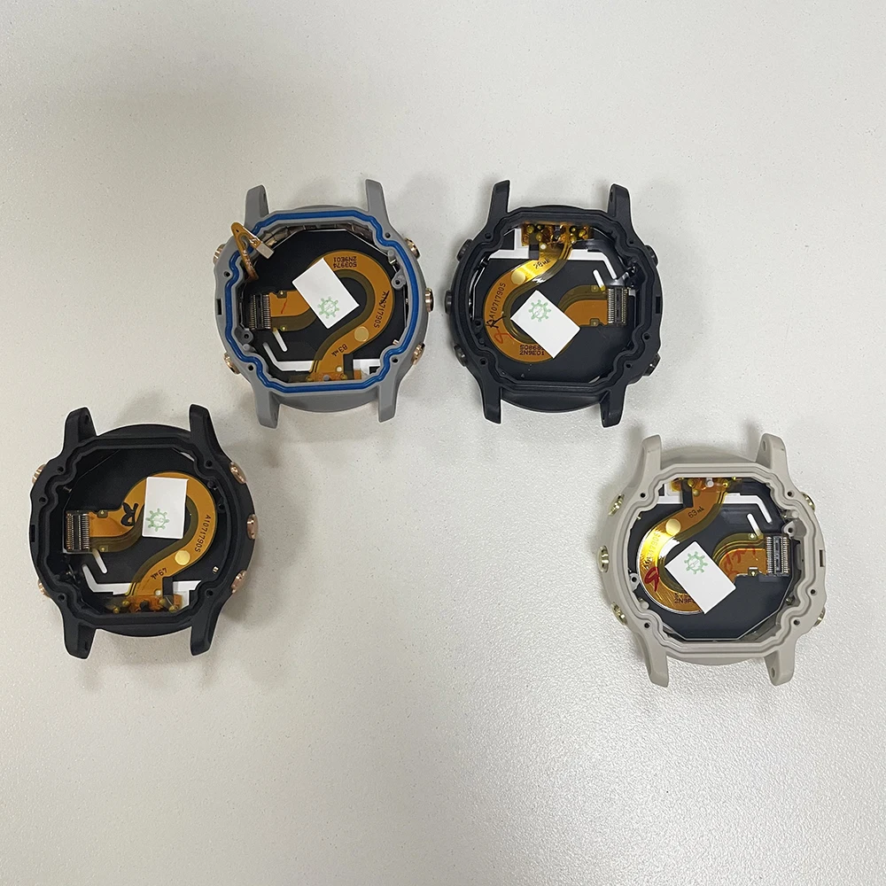 Barato Pantalla LCD Con Marco Para GARMIN Fenix 6S, Reparación De Pantalla De Zafiro, Panel Digitalizador, Funda Frontal, Pieza De Sustitución