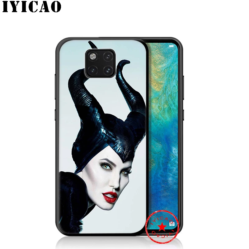 IYICAO Maleficent пленка мягкий чехол для huawei P30 P20 P10 P9 P8 2017 2016 2015 P Smart Z Plus 2019 mate 20 10 Lite Pro Mini |