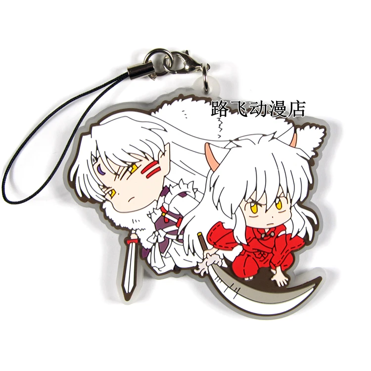Аниме Inuyasha мобильный телефон кулон Higurashi Kagome экшн фигурка аниме модель резиновый