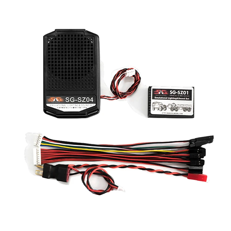 3 в 1 система имитатора двигателя Emulational Lighting Smoke and Sound Set for RC Car Traxxas Tamiya XB HB Racing