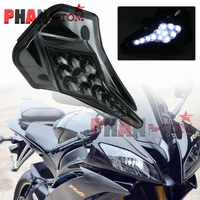 for yamaha yzfr6 08 12 motorcycle accessories front center marker led pilot light black yzf r6 2008 2012
