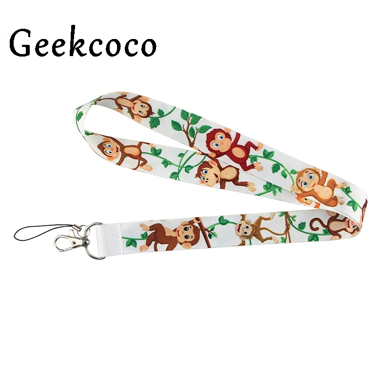 Ленивец животные логотип мультфильм kawaii Дети diy шнурок мобильный телефон ключ