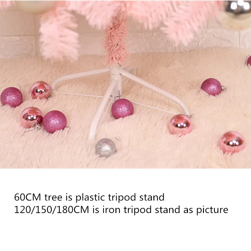 1х 60-180 см розовая Рождественская елка декоративное дерево зеленое растение